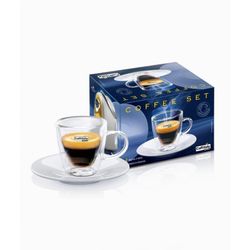 Чашка с блюдцем Caffitaly Espresso (2 пары в наборе), 75 мл