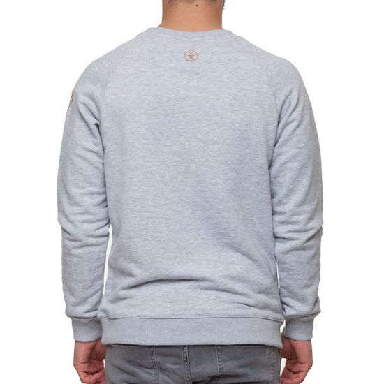 Толстовка ЗАПОРОЖЕЦ Петрович м2 Серый Меланж