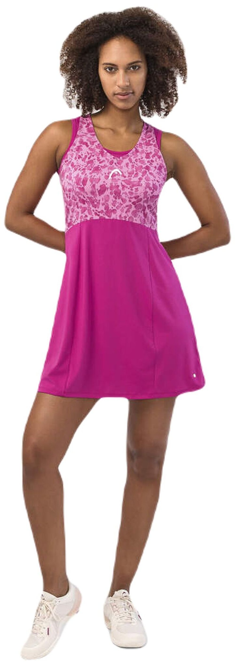 Теннисное платье Head Spirit Dress - vivid pink