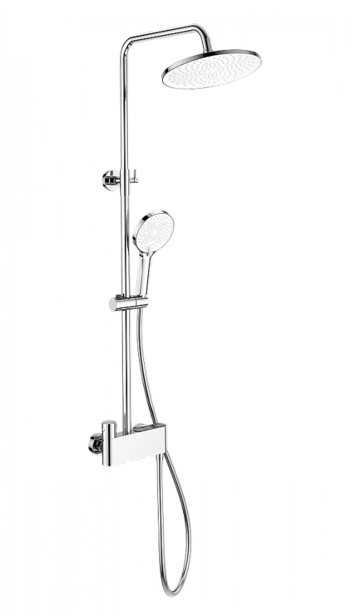 Душевая система с термостатом WONZON & WOGHAND MUSE Corno WW-B3110-CR хром