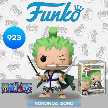 Фигурка Funko POP! Animation One Piece Roronoa Zoro (923) 54462 / Фигурка по мотивам аниме "One Piece", Ророноа Зоро