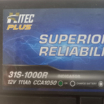 Аккумулятор для экскаватора погрузчика JCB 3CX 4CX | 12V 111Ah CCA1050