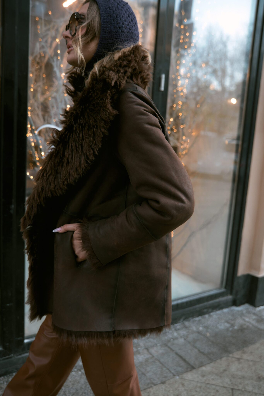 Чепчик синий