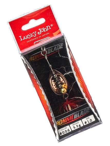 Блесна вращающаяся Lucky John BONNIE BLADE 01 03.5г 006 в блистере