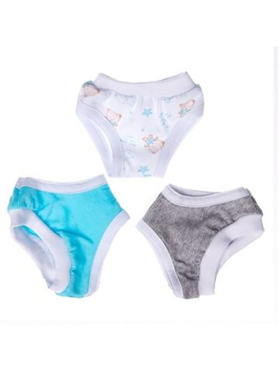 Набор из трех трусиков для куклы мальчика  ростом 43 см (862)