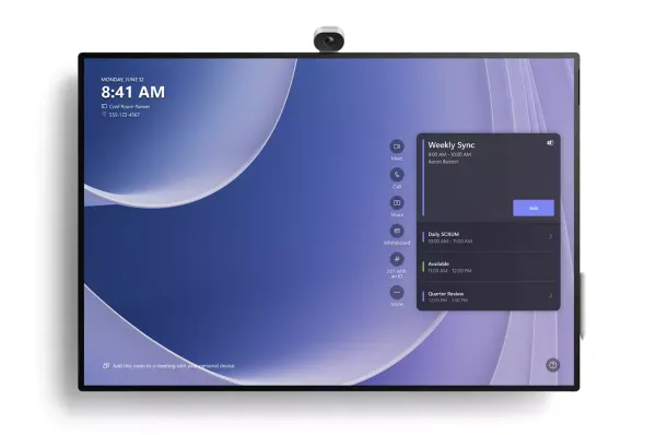 Microsoft показала огромные интерактивные дисплеи Surface Hub 3