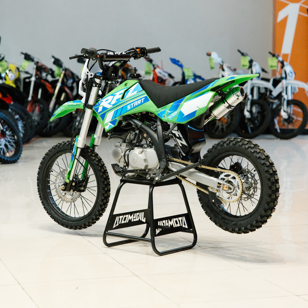 Питбайк Apollo RFZ START 150X-LE 17/14 Зеленый