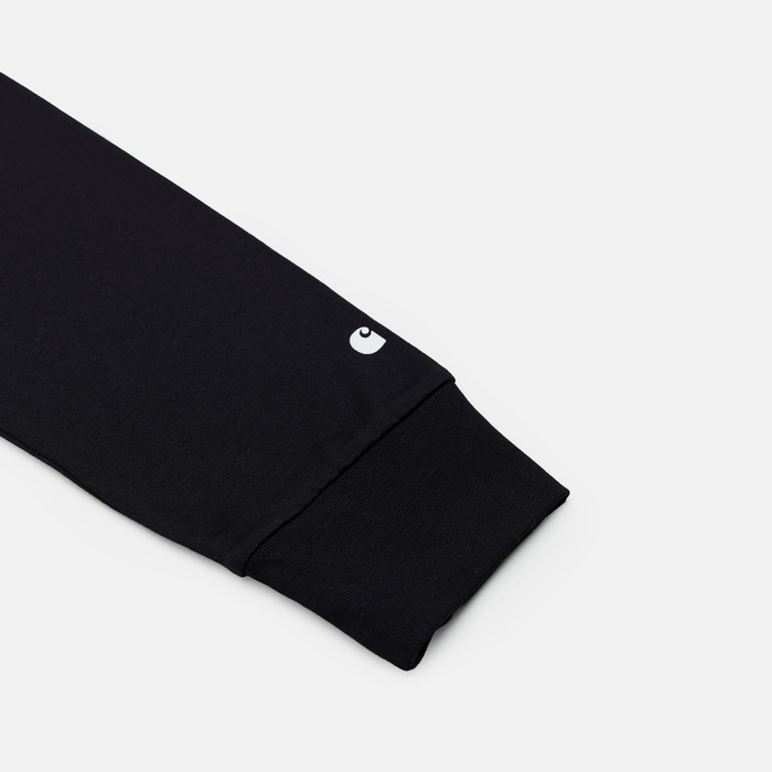 Лонгслив мужской Carhartt WIP Base  артикул:I026265_black - купить в магазине Дайс