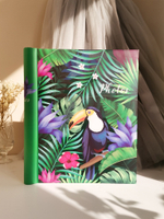 Фотоальбом на 10 магнитных листов 23х28 см, внутр. спираль belle fleur Тукан