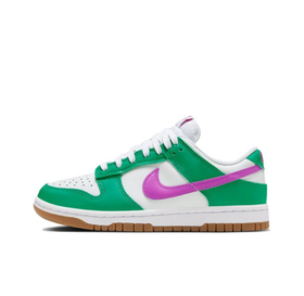 Женские кроссовки Nike Dunk Low 'White Stadium Green Fuchsia' FD9922-151