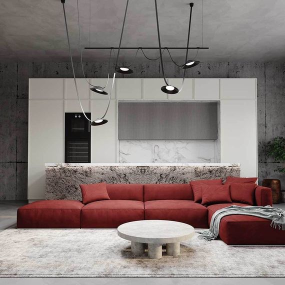 Подвесной светодиодный светильник Maytoni Technical Pendant system Parity Campana TR127B-12W3K-B