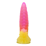 Фаллоимитатор Baile Flame Beast, силиконовый, с присоской, 22,5 см