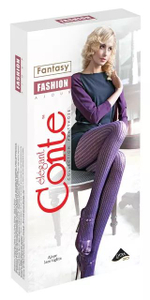 CONTE FASHION Ажурные хлопковые женские колготки