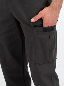 Карго джоггеры прямые. Графит