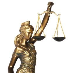 Статуэтка Фемида 4 Бронза