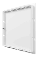 Люк ревизионный LN фланец 250х250 нажимной 274х274 пластик EVECS