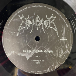 Винтажная виниловая пластинка LP Emperor In The Nightside Eclipse (UK 2008)