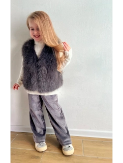 Жилет из искусственного меха