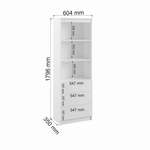 Стеллаж М600 Мадера