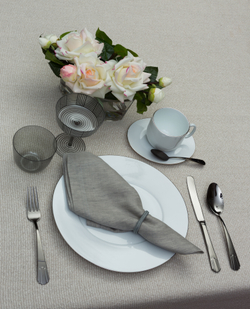 Набор столовых приборов на 6 персон 24 предметов Herdmar Empire Anthracite 49