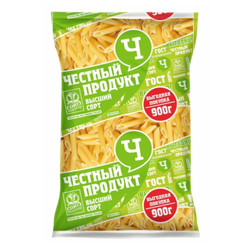 Макароны Чесный продукт Спиралька цветные 900 гр