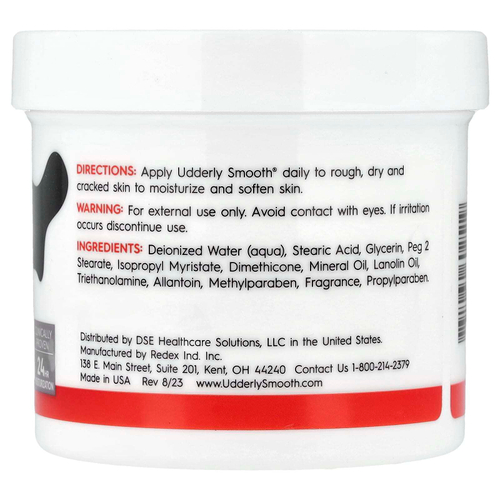 Udderly Smooth, крем для рук и тела, для огрубевшей и сухой кожи, оригинальная формула, 283 г (10 унций)