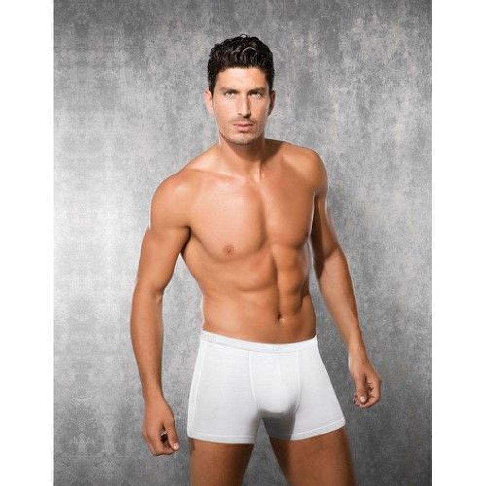 Мужские трусы боксеры белые Doreanse 1717 Boxer