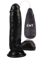 Черный реалистичный вибратор 6.7 Stud Realistic Dildo - 17,5 см. (Цвет: черный)