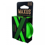 Презервативы "MAXUS" MIXED №3 (классические,ультратонкие и точечно-ребристые) в металлическом кейсе