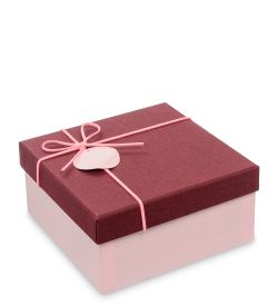 Packing Symphony WF-77/2-A Коробка «Квадрат» цв.роз./борд.