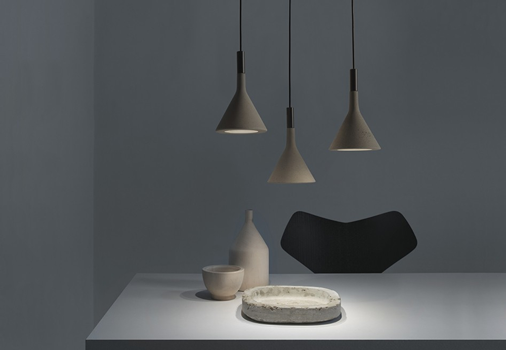 Подвесной дизайнерский светильник  Aplomb by Foscarini (белый)