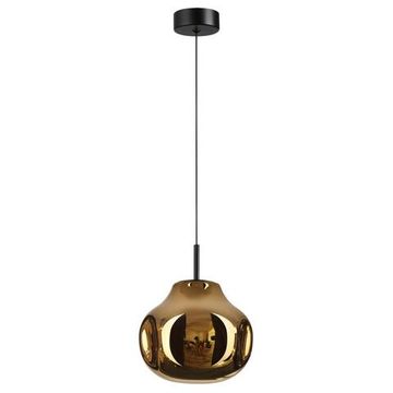 5097/4LA PENDANT ODL25 363 черный/золотой/металл/стекло Подвес LED 4W 4000K 388Лм VASO