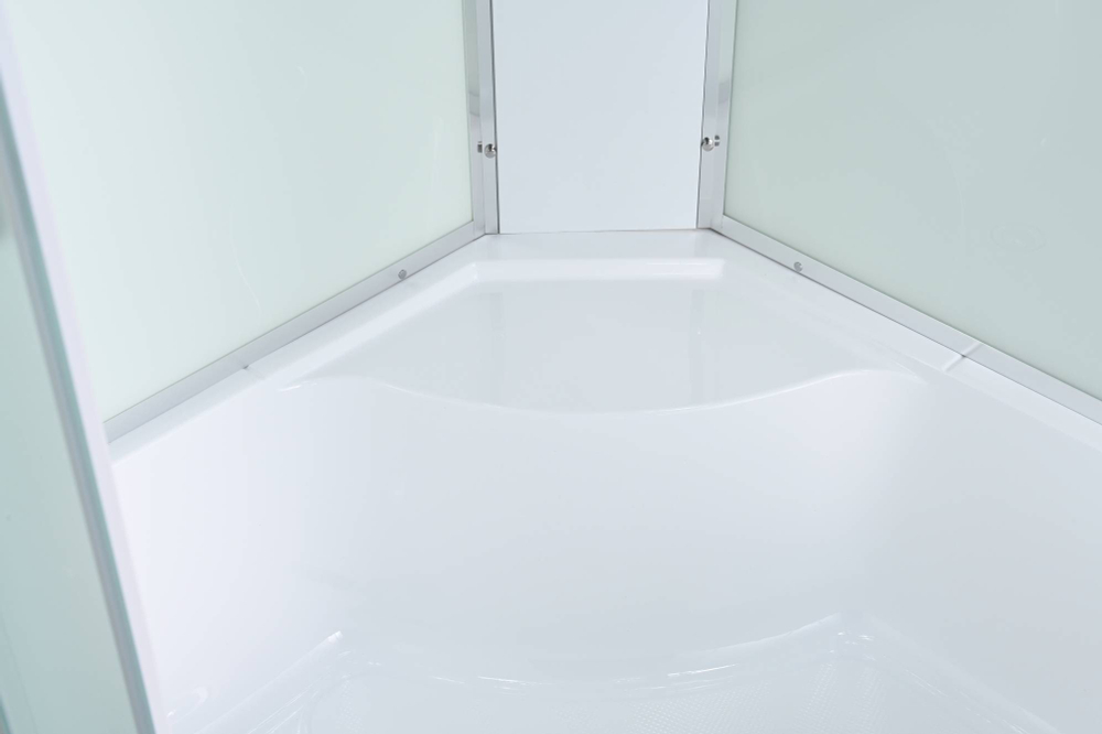 Душевая кабина AvaCan (АваКан) EM5011Nnew с высоким поддоном, 110х110х208