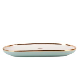 Блюдо сервировочное "Royal line.Mint" 30*16,3*3см. (min4) (транспортная упаковка)