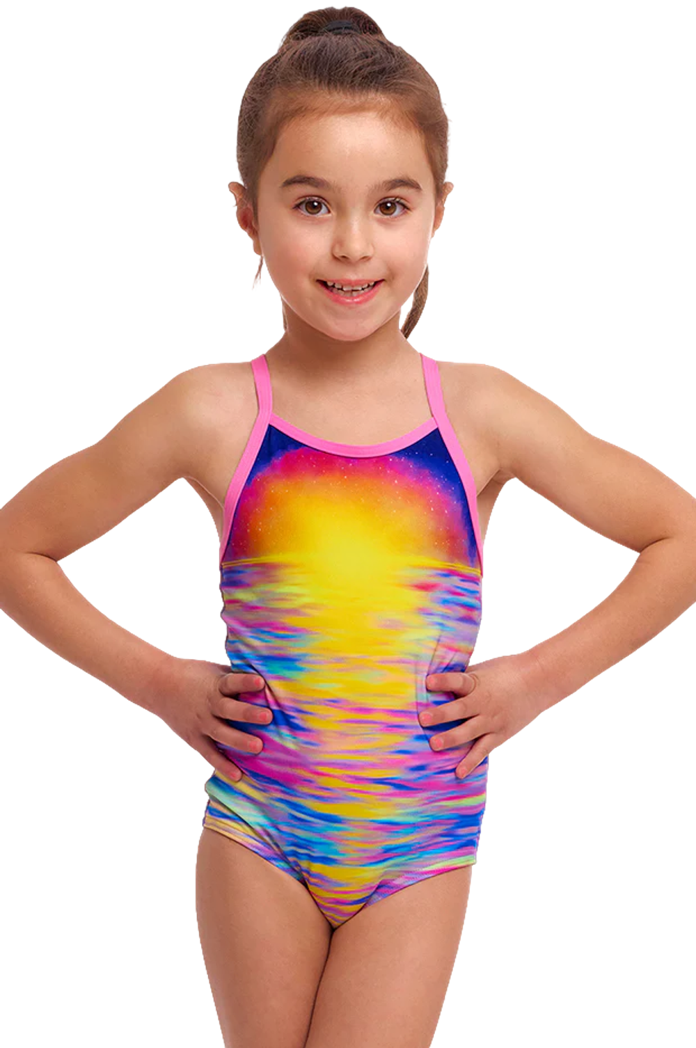 Купальник FUNKITA Toddler Girl's Darkinjung Sunset
