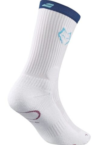 Теннисные носки Babolat Mid-Calf Lebron 1P - белый