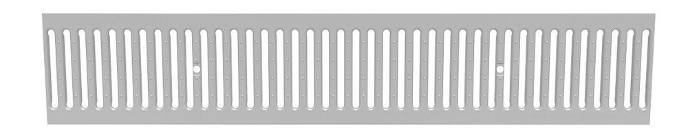 Решётка водоприемная Gidrolica Standart РВ-15.18,6.100 — стальная оцинкованная, кл. A15