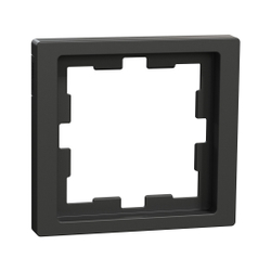 Рамка MERTEN MTN4010-6534 D-Life 1 постовая антрацит