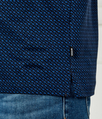 Футболка H-Thompson 204 BOSS BLACK - голубой(50518883)