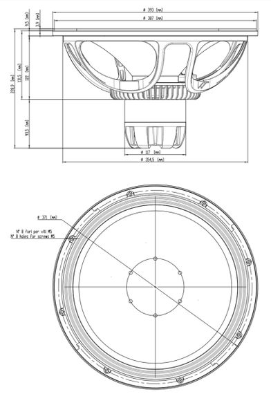 EIGHTEEN SOUND 15NTLW3500/8