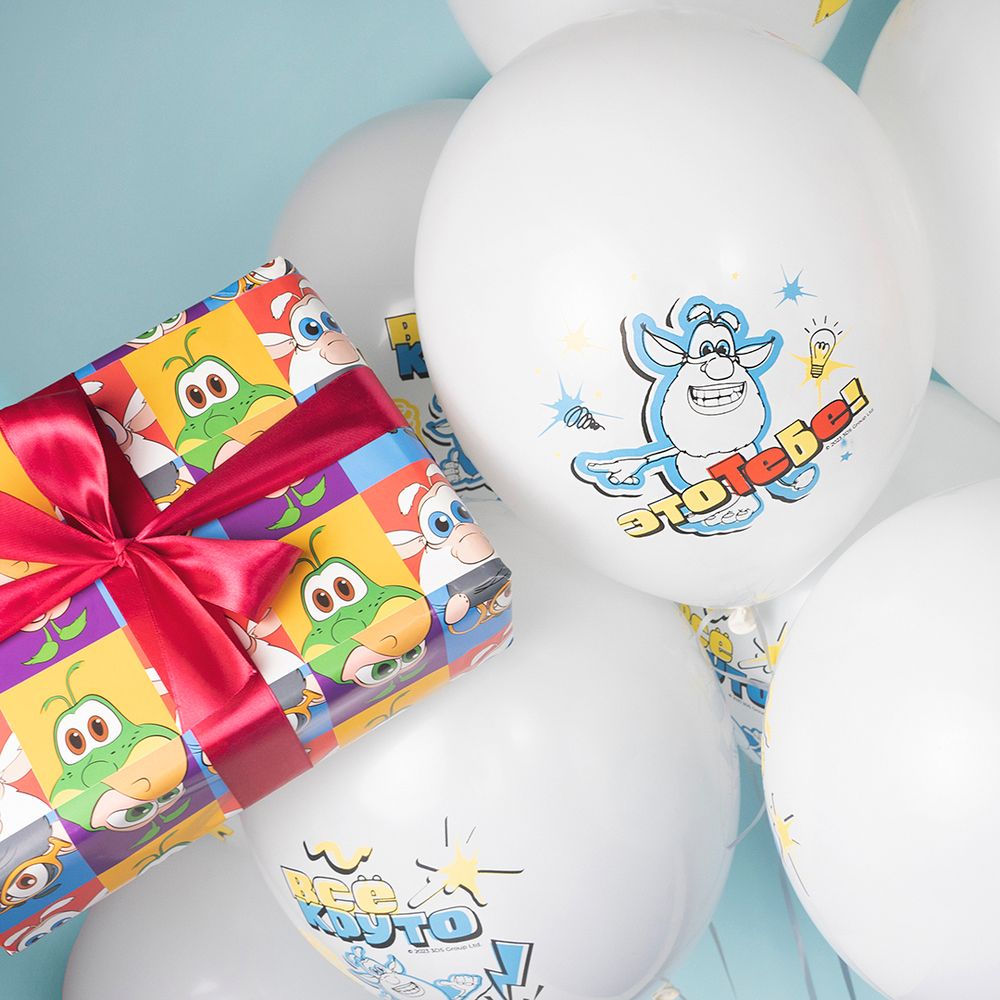 Воздушный Шар (12''/30 см) Буба, Белый (S13/170), пастель, 1 ст, 25 шт.