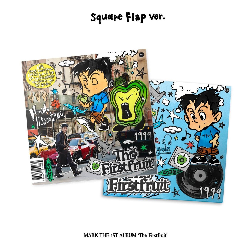 Альбом MARK - 1st Album [The Firstfruit] (Square Flap Ver.) (Random Ver.)