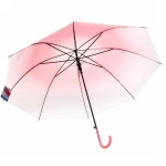 Зонт-трость женский «Градиент» микс 4 цвета, 8 спиц, d-92см, длина в слож. виде 72см