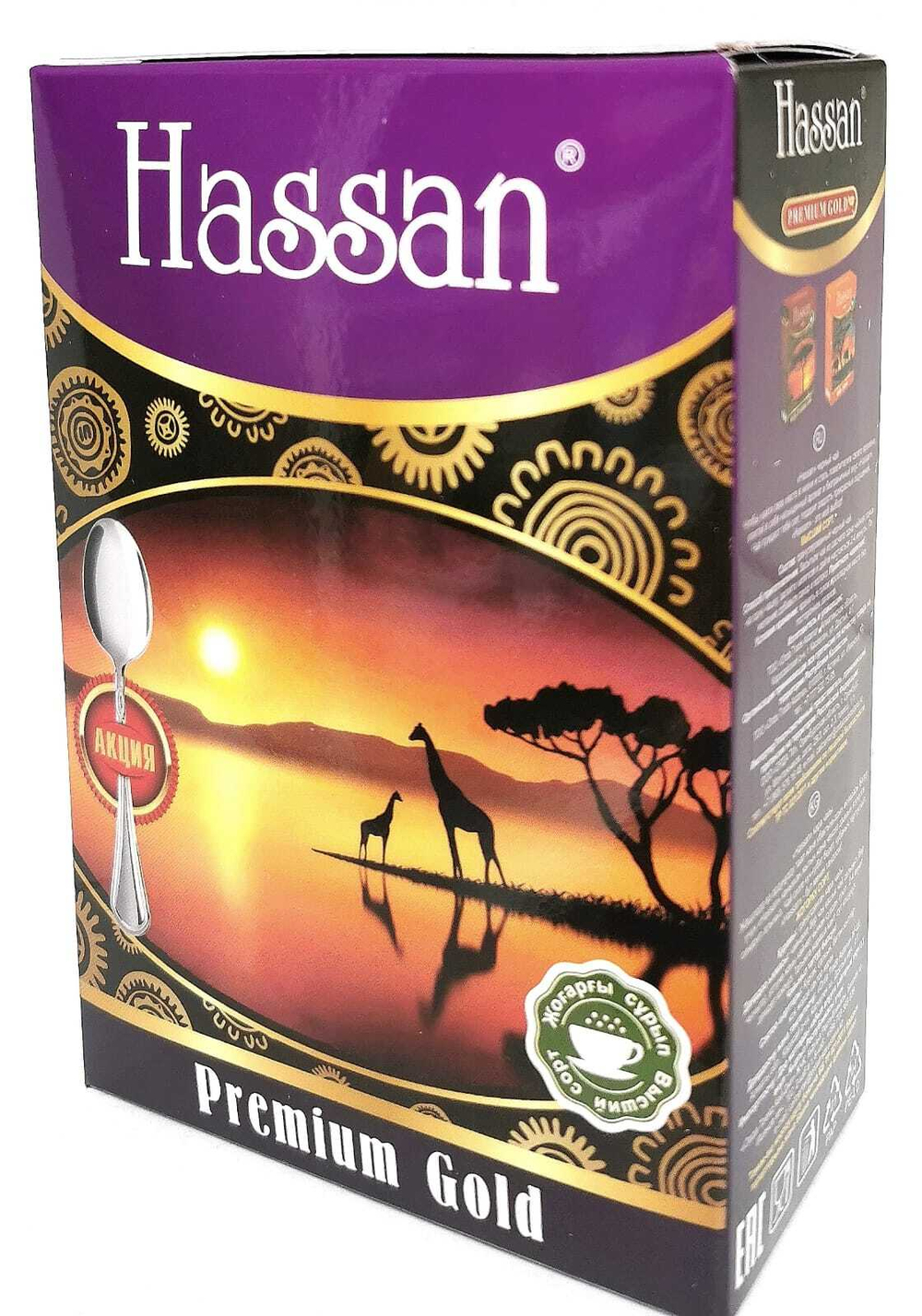 Чай Нassan премиум Gold 250 гр гранулах  1/32 шт