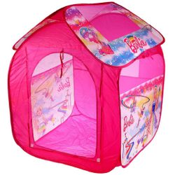 1_Детская игровая палатка (Барби) 83х80х105см, в сумке (GFA-BRB-R)