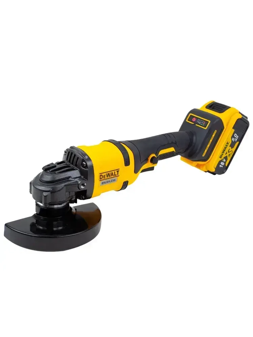 DeWalt Гайковёрт Аккумуляторный Ударный 18v + Болгарка УШМ 125мм бесщеточная Набор 2в1 Девольт