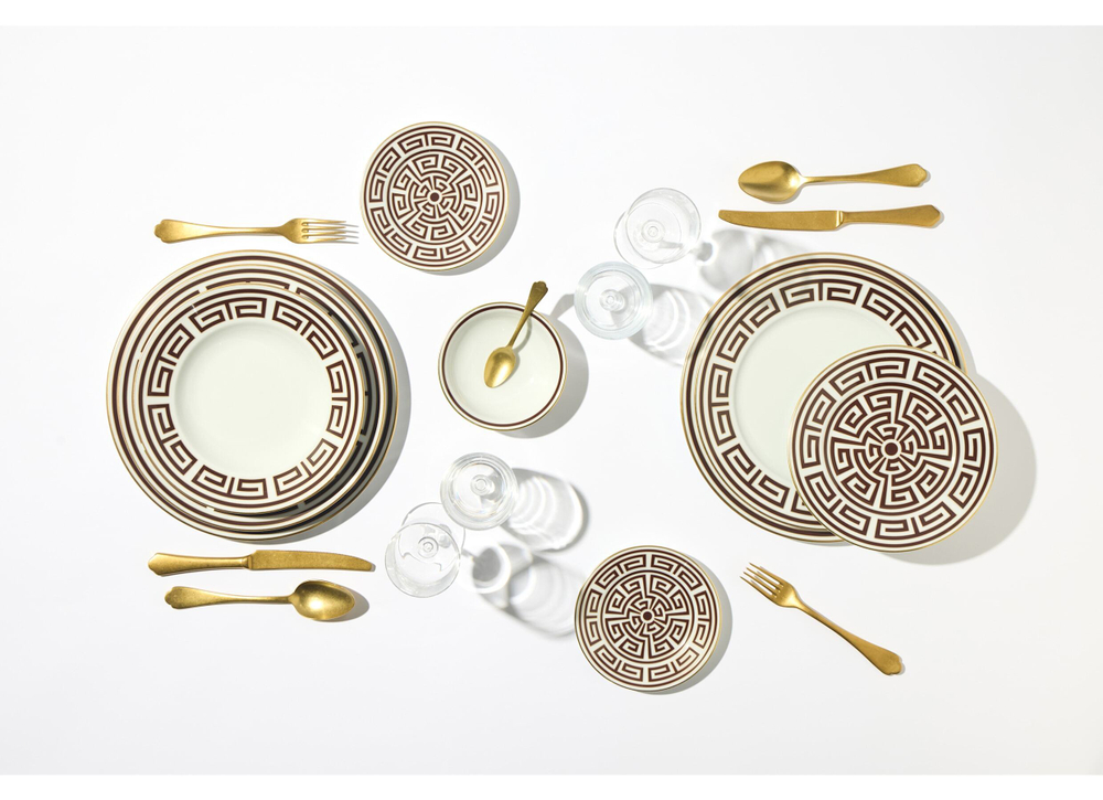 Тарелка десертная Labirinto Ebano (22 см)