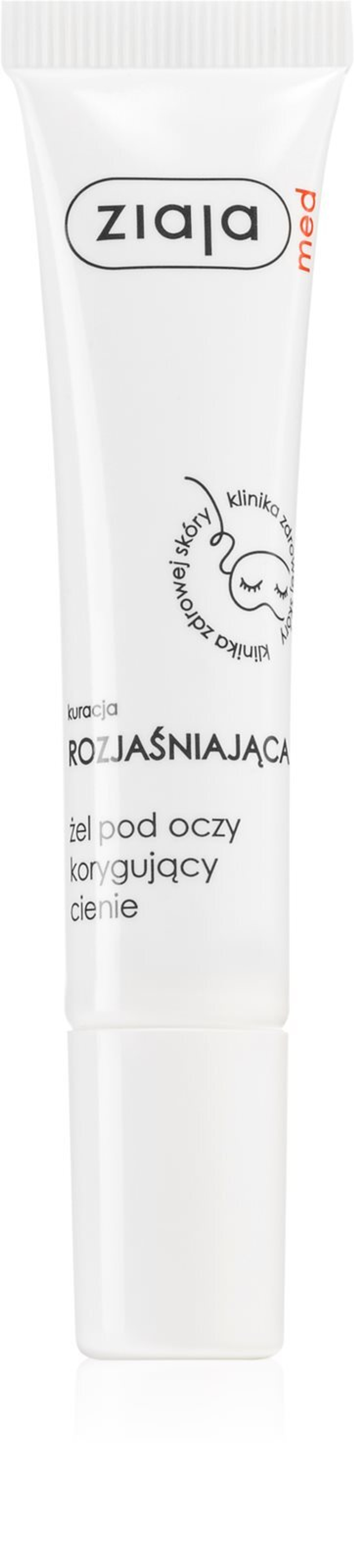 Ziaja Med Kuracja Rozjaśniająca - гель для глаз корректирующий темные круги /   15  ml  / GTIN 5901887009153