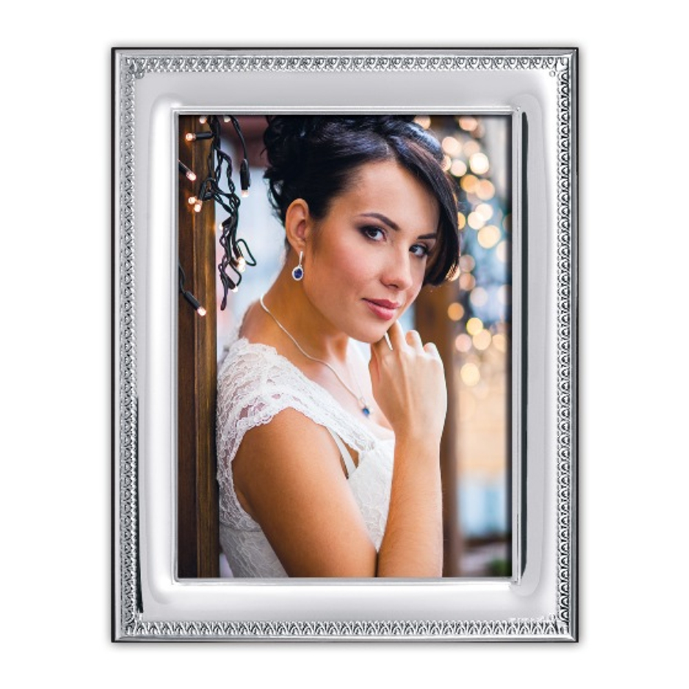 ZEP N8346 10x15 Alessandria SILVER PLATED металл с посеребрением ф/рамка