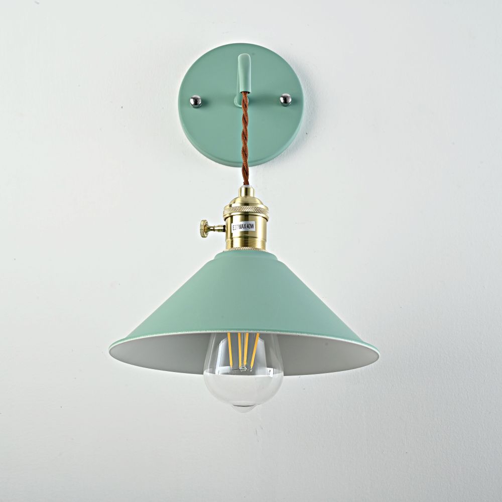 Бра С Подвесным Плафоном Braid Wall Green By Imperiumloft